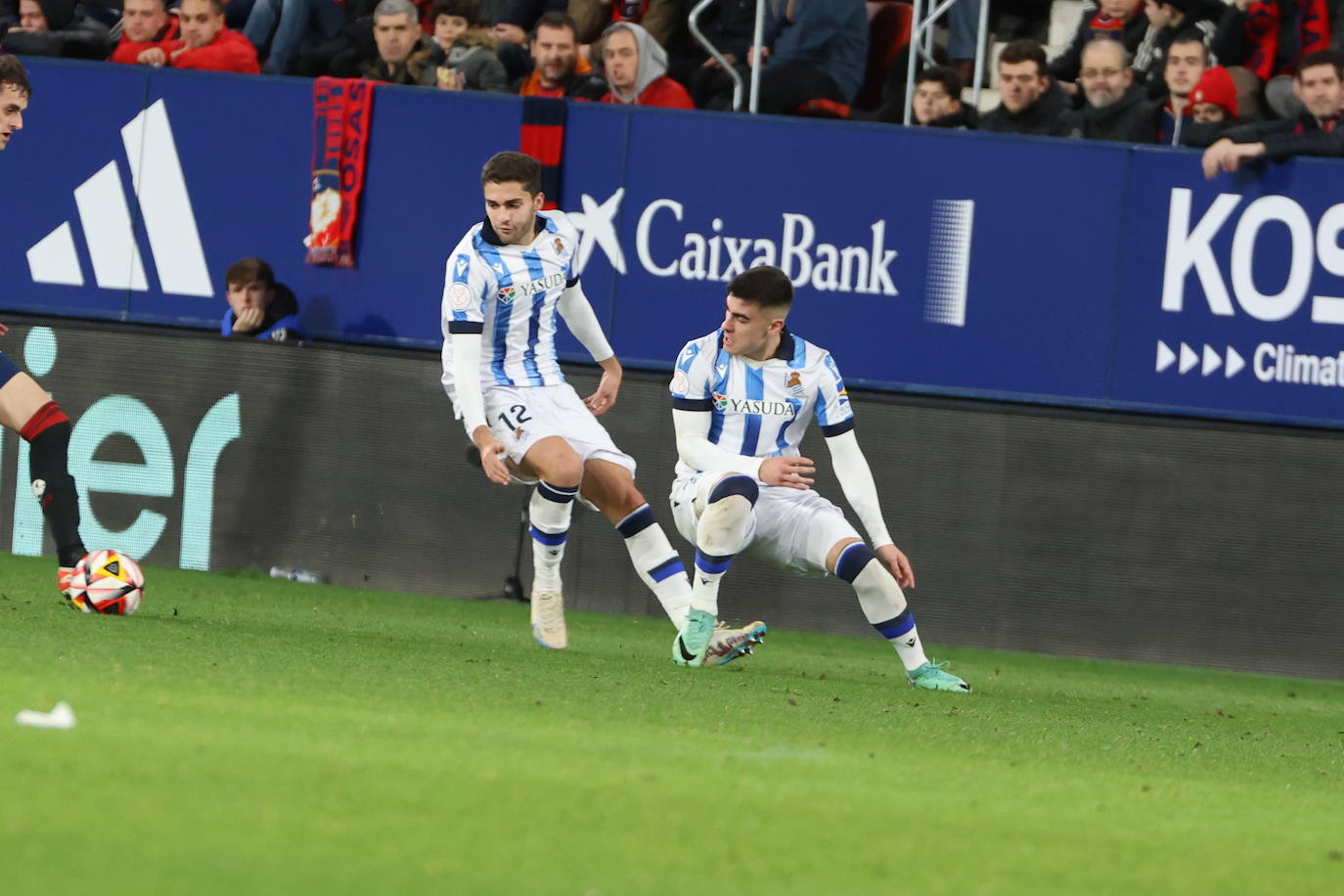Las mejores imágenes del Osasuna-Real Sociedad