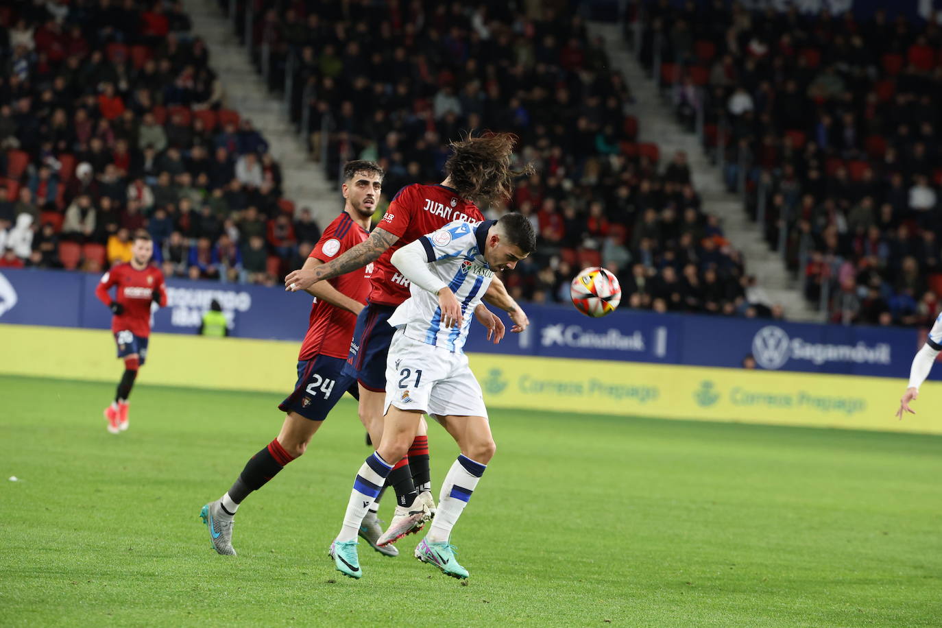 Las mejores imágenes del Osasuna-Real Sociedad