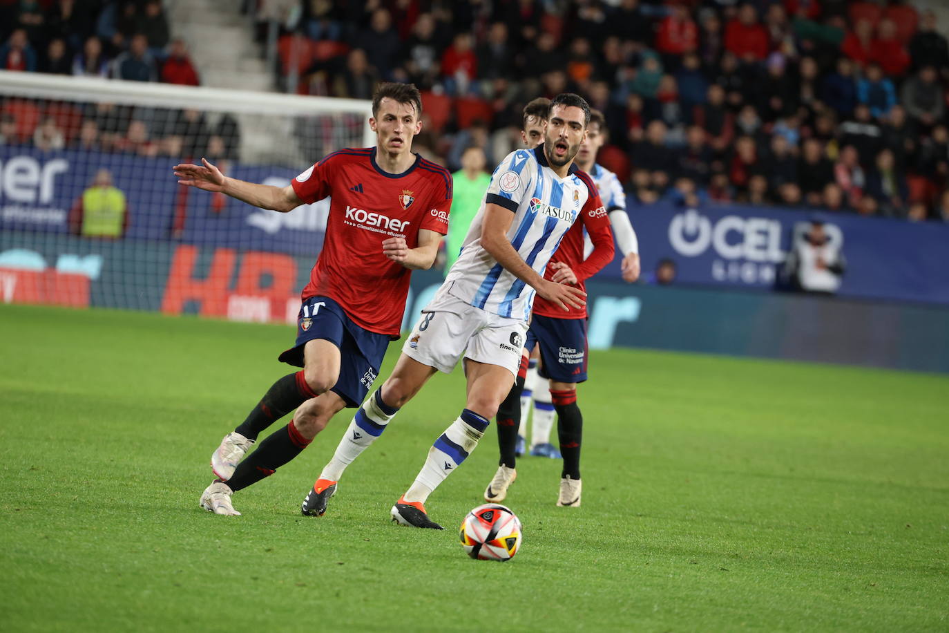 Las mejores imágenes del Osasuna-Real Sociedad
