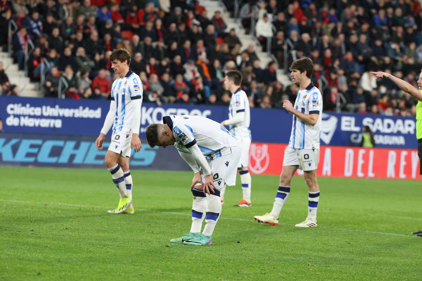 Las mejores imágenes del Osasuna-Real Sociedad