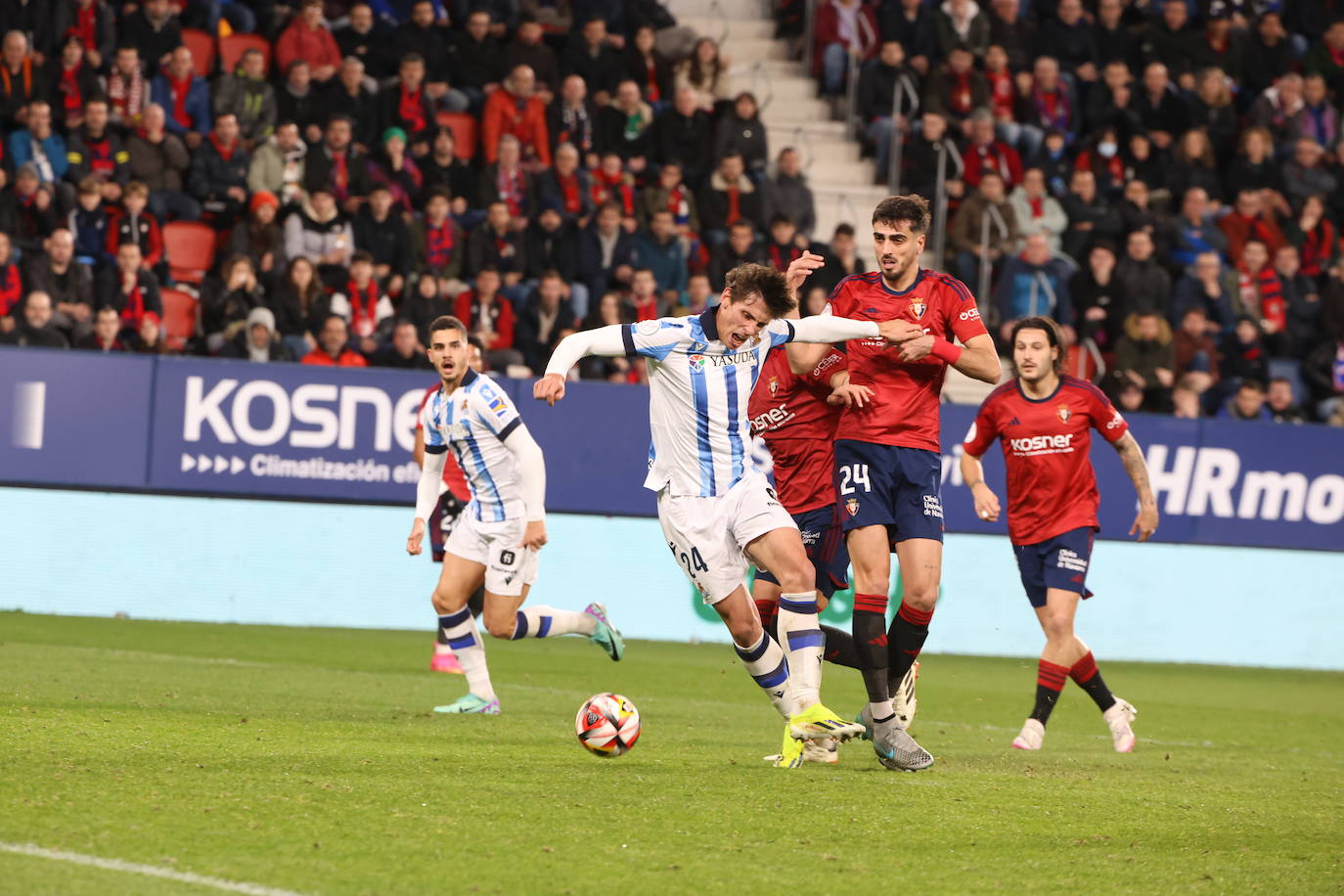 Las mejores imágenes del Osasuna-Real Sociedad