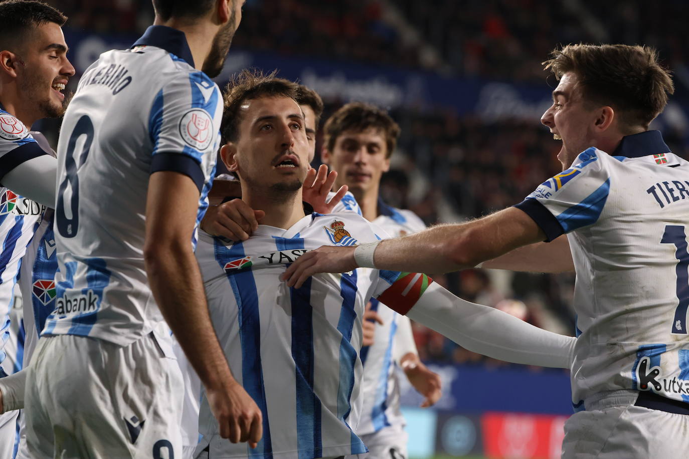 Las mejores imágenes del Osasuna-Real Sociedad