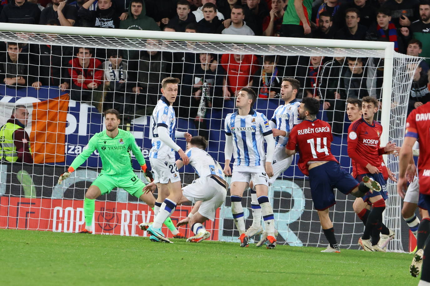 Las mejores imágenes del Osasuna-Real Sociedad