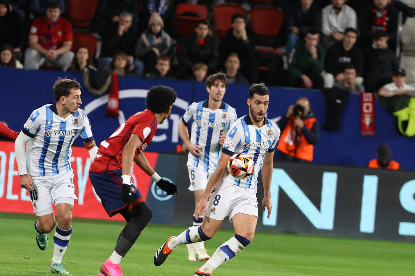 Las mejores imágenes del Osasuna-Real Sociedad