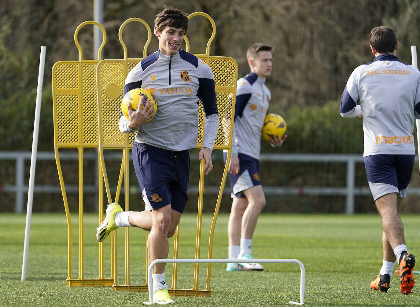 Las mejores imágenes del entrenamiento de la Real