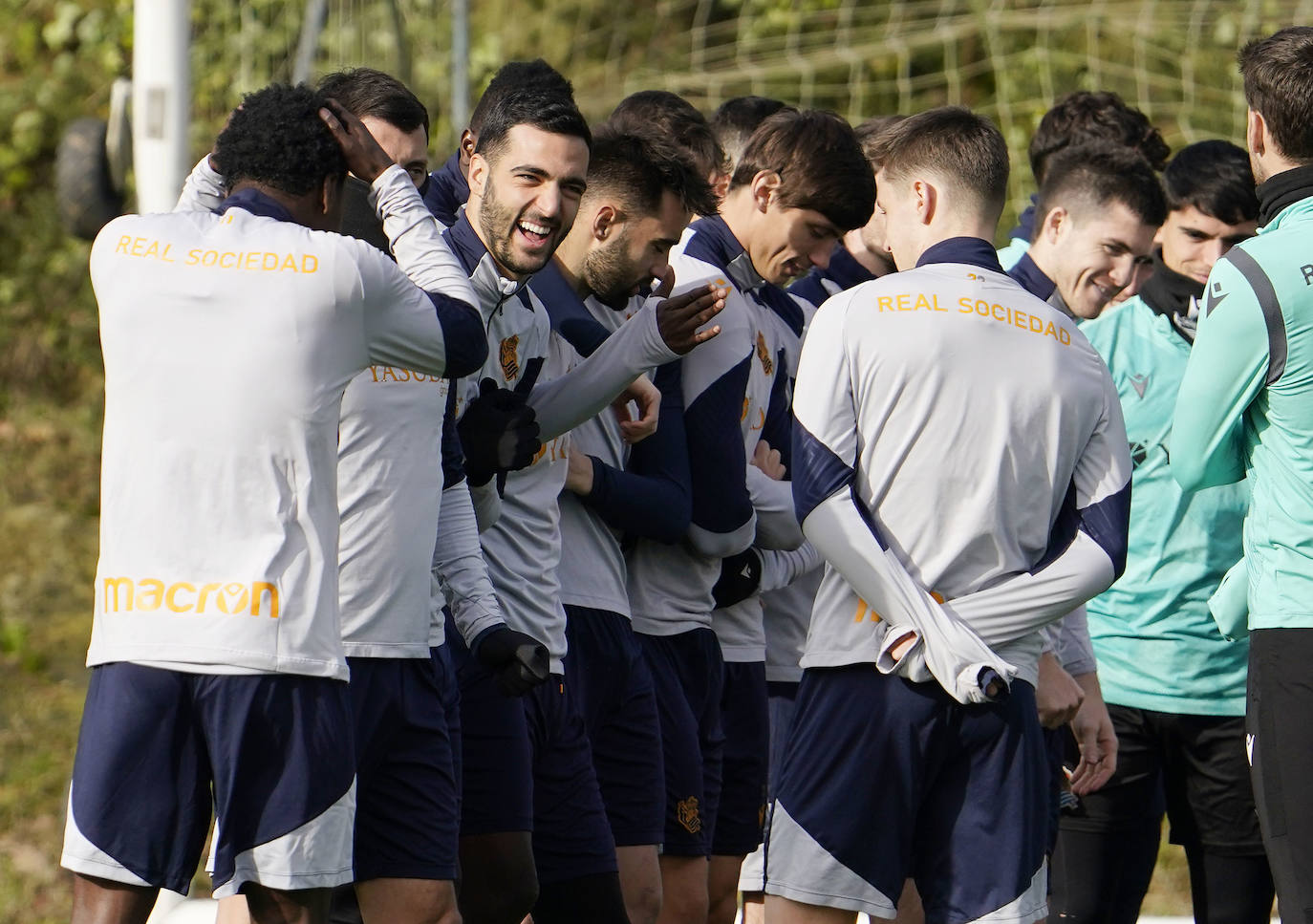 Las mejores imágenes del entrenamiento de la Real