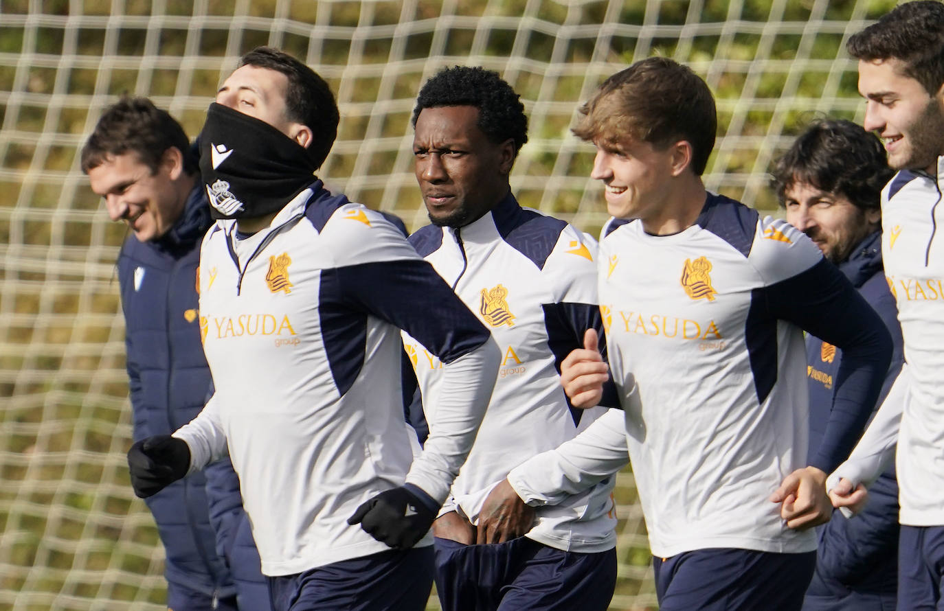 Las mejores imágenes del entrenamiento de la Real