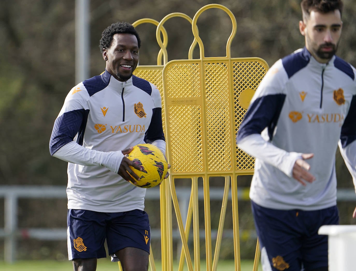 Las mejores imágenes del entrenamiento de la Real