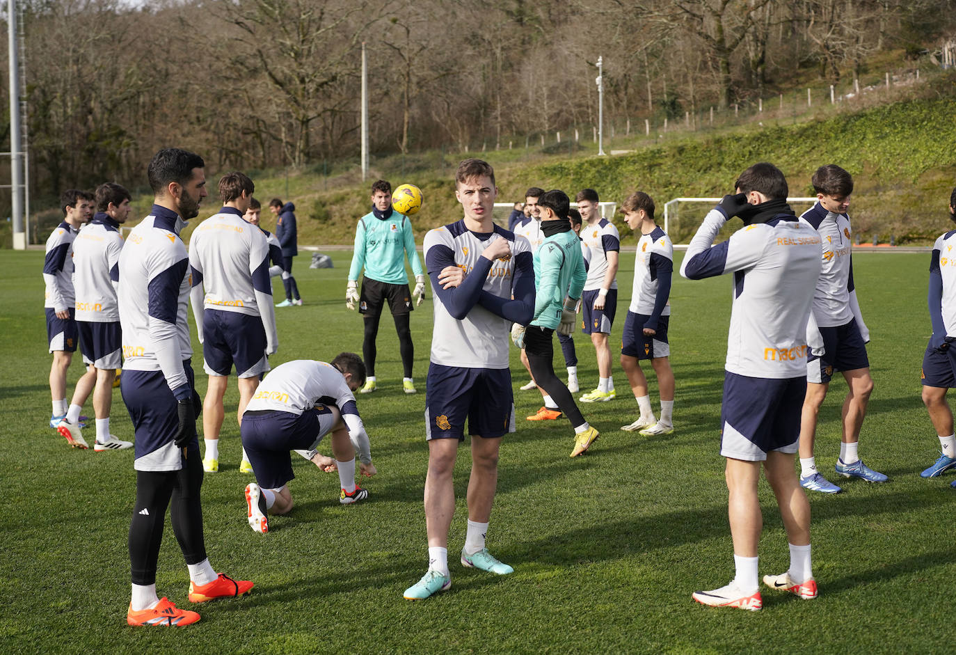 Las mejores imágenes del entrenamiento de la Real