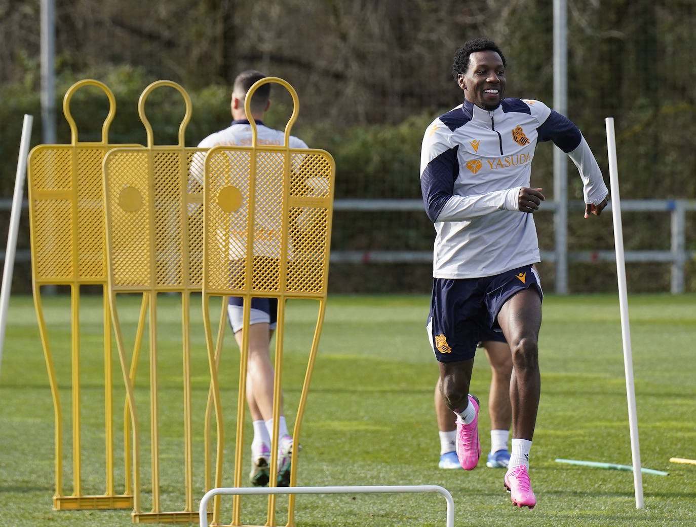 Las mejores imágenes del entrenamiento de la Real