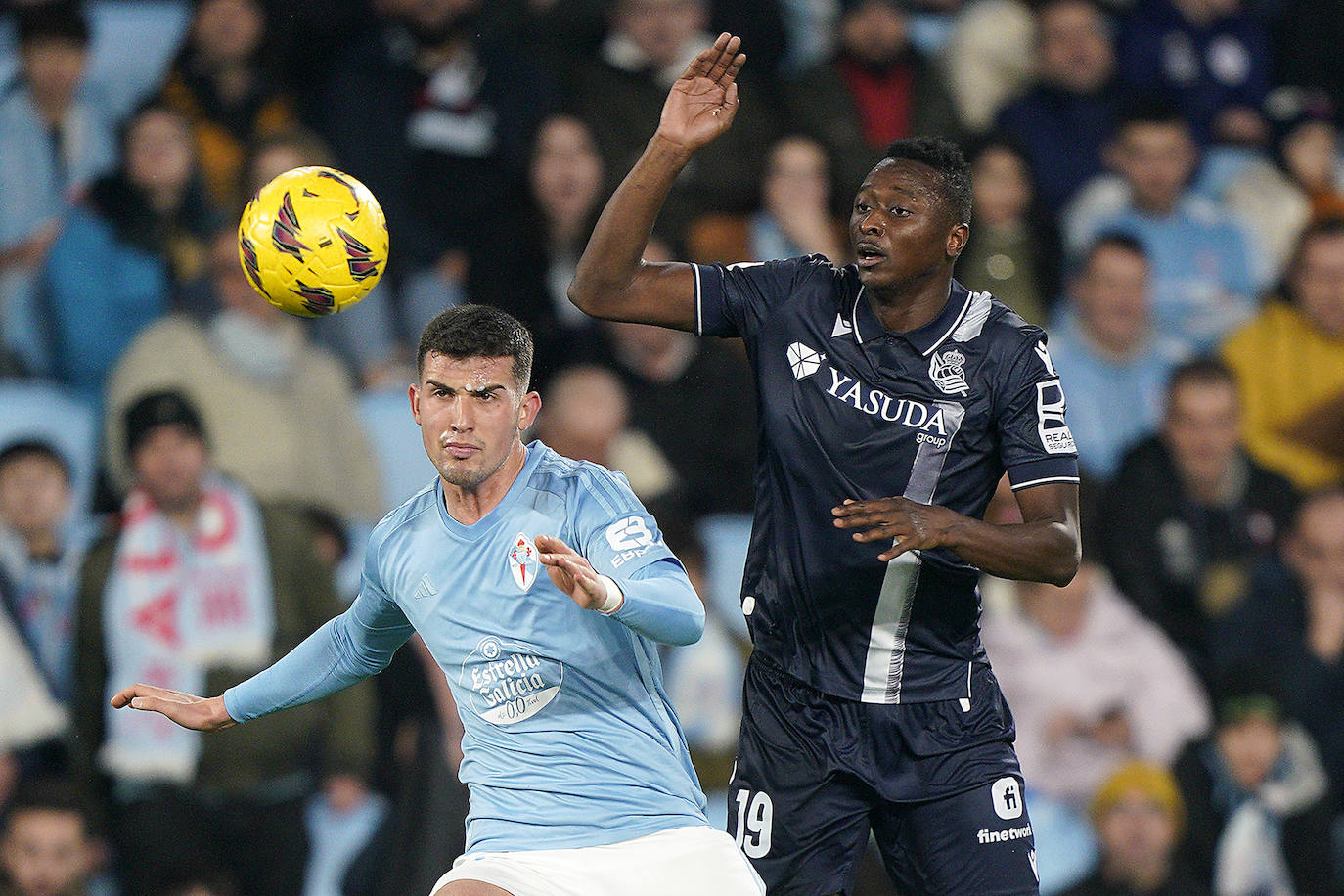 Las mejores imágenes del Celta-Real Sociedad