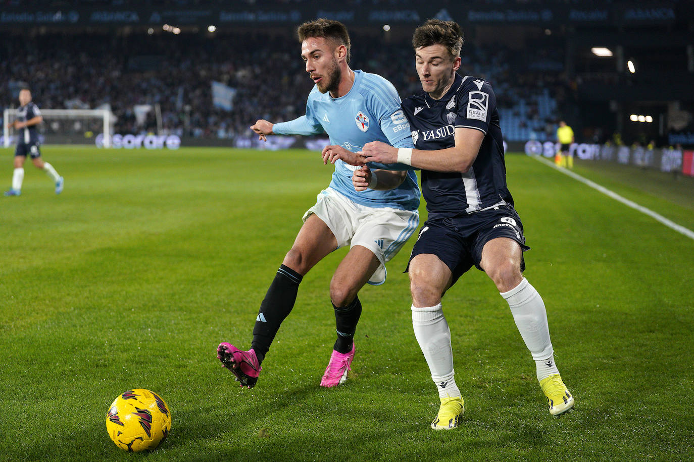 Las mejores imágenes del Celta-Real Sociedad