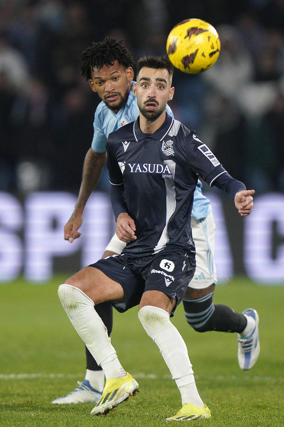 Las mejores imágenes del Celta-Real Sociedad