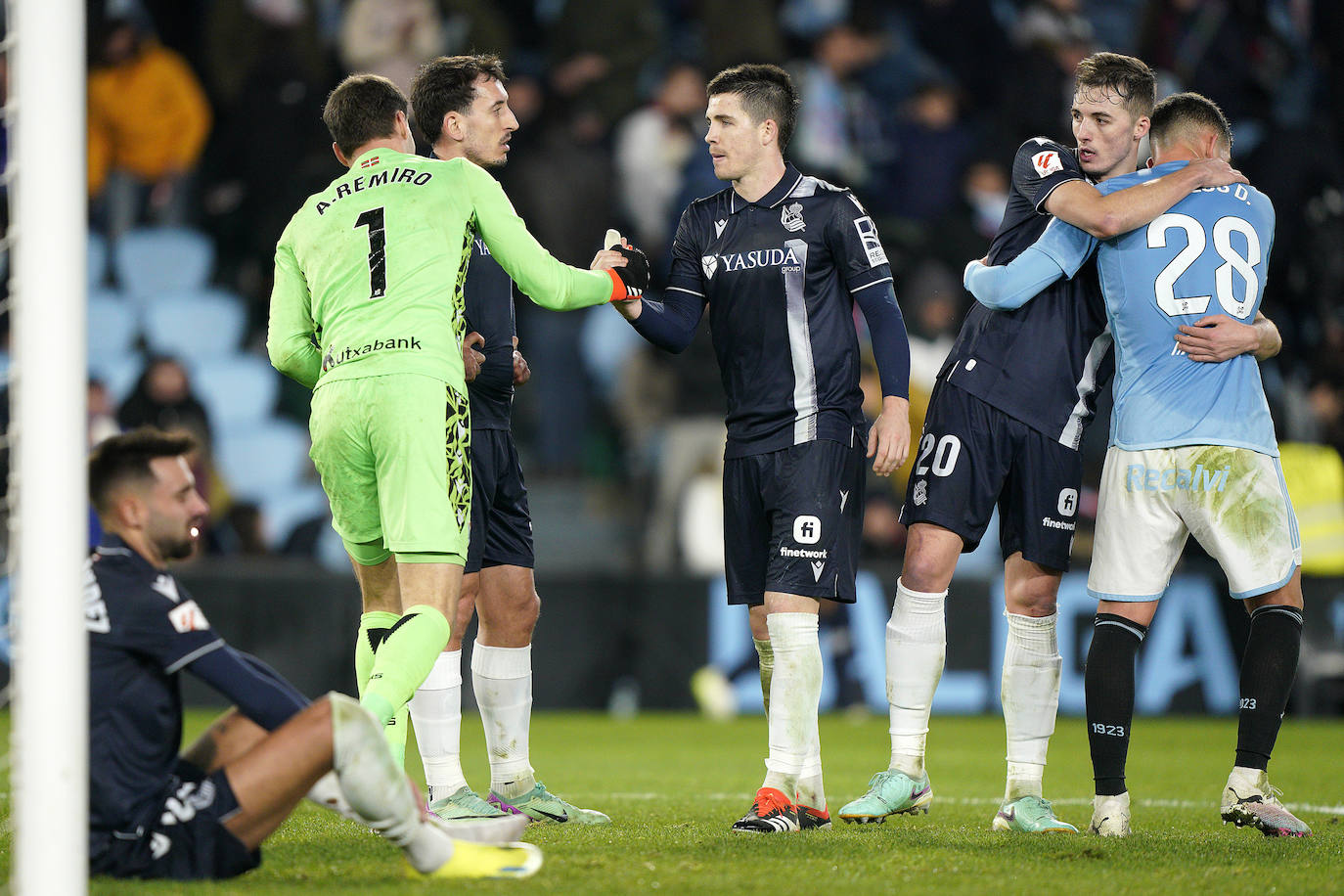 Las mejores imágenes del Celta-Real Sociedad