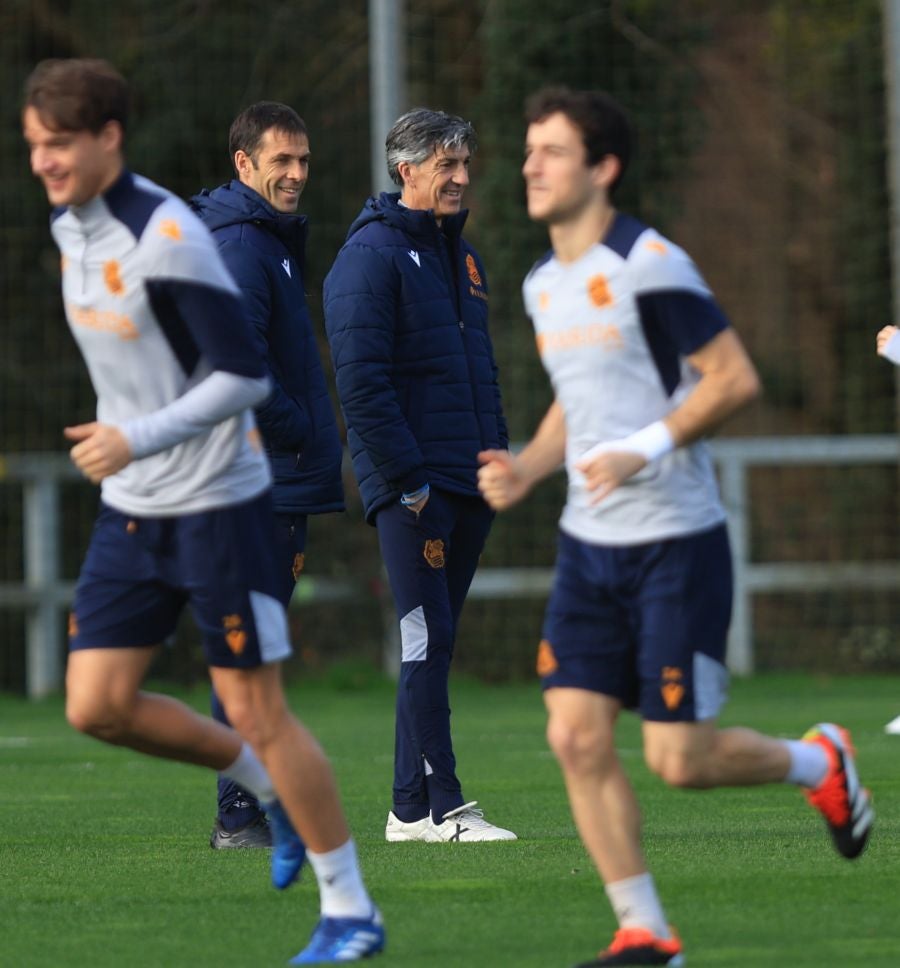 Último entrenamiento antes de recibir a Osasuna