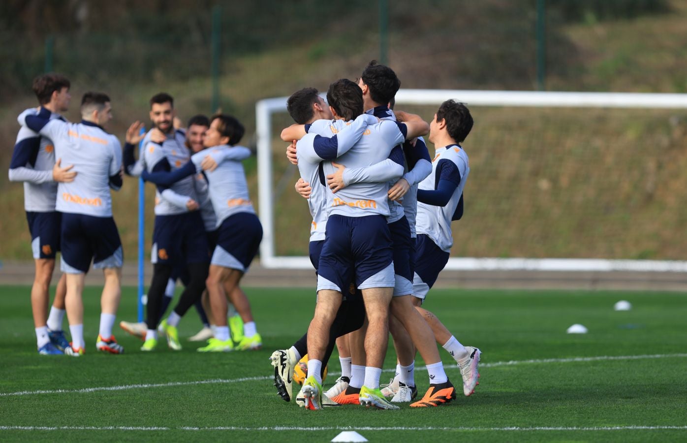 Último entrenamiento antes de recibir a Osasuna