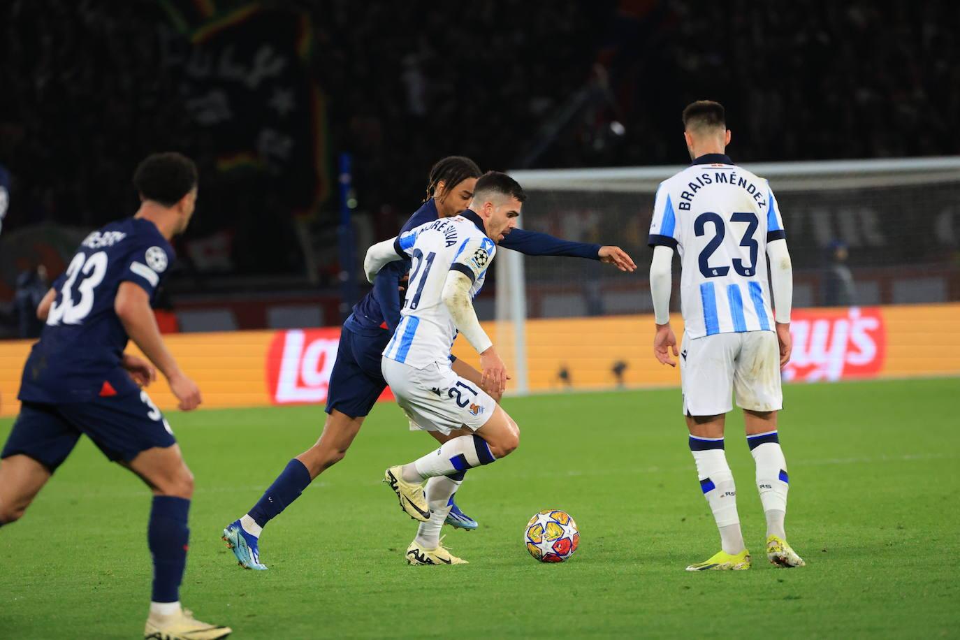 Las mejores imágenes del PSG - Real Sociedad