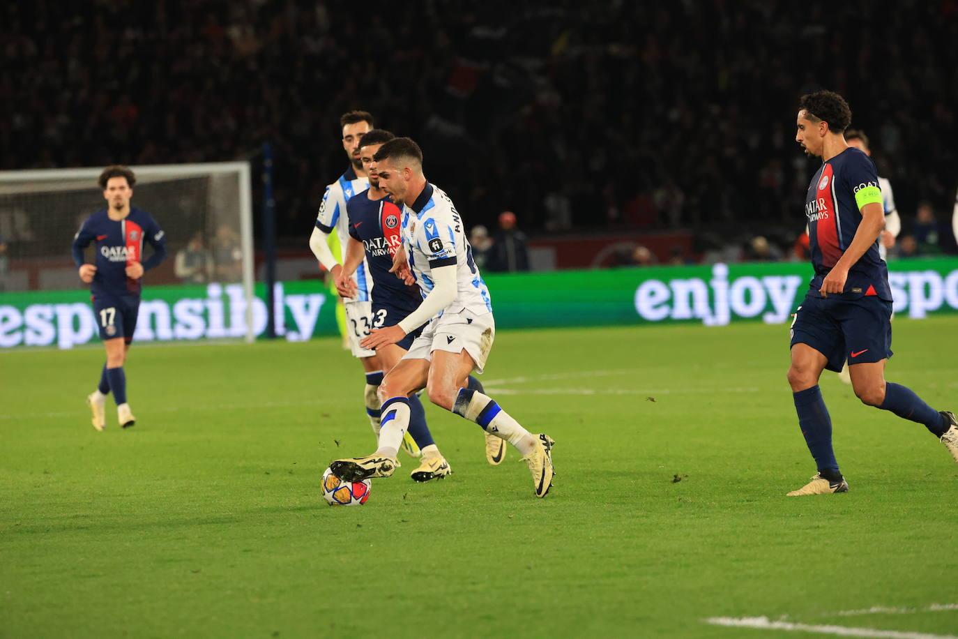 Las mejores imágenes del PSG - Real Sociedad