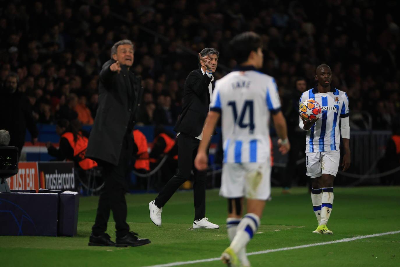 Las mejores imágenes del PSG - Real Sociedad