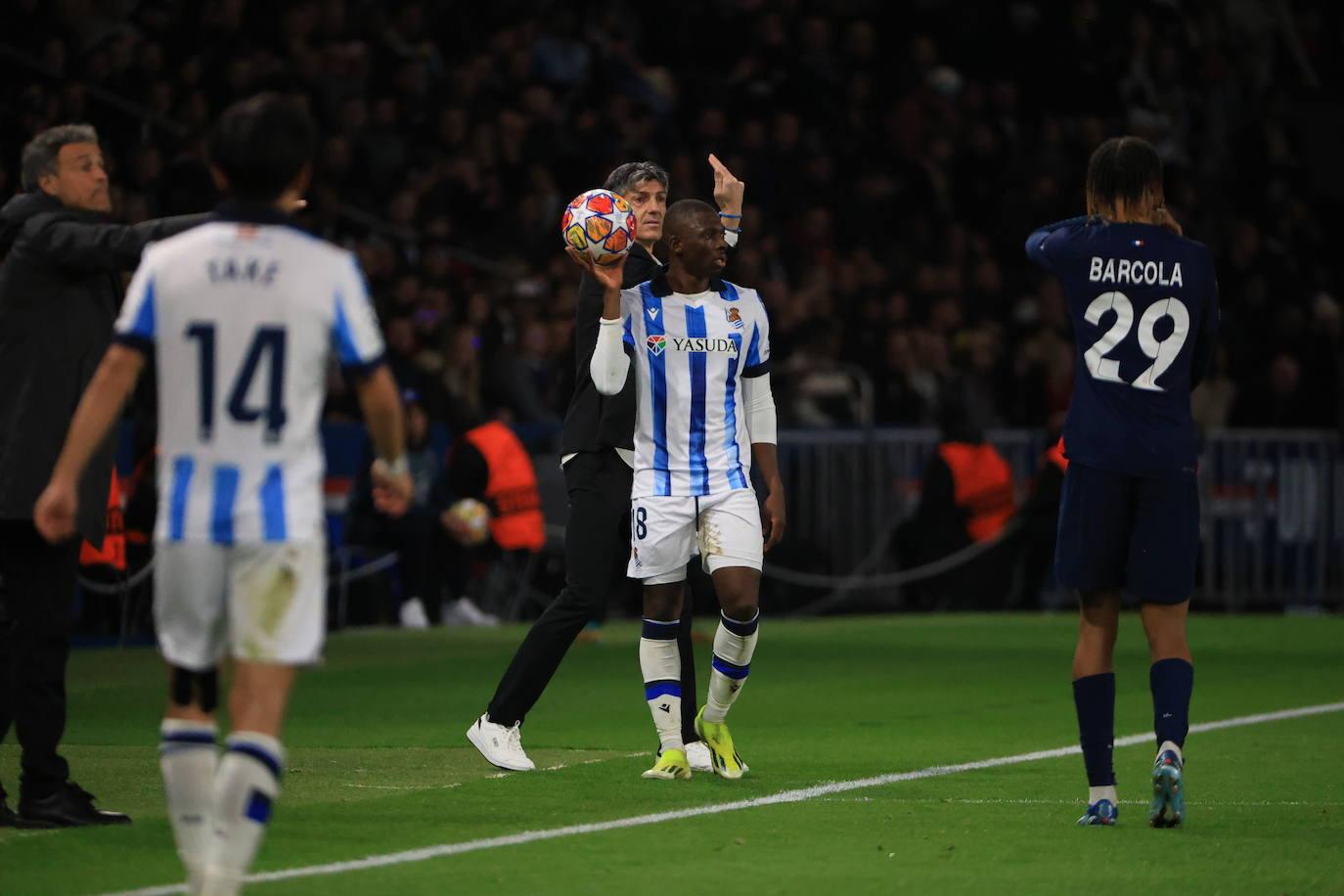 Las mejores imágenes del PSG - Real Sociedad
