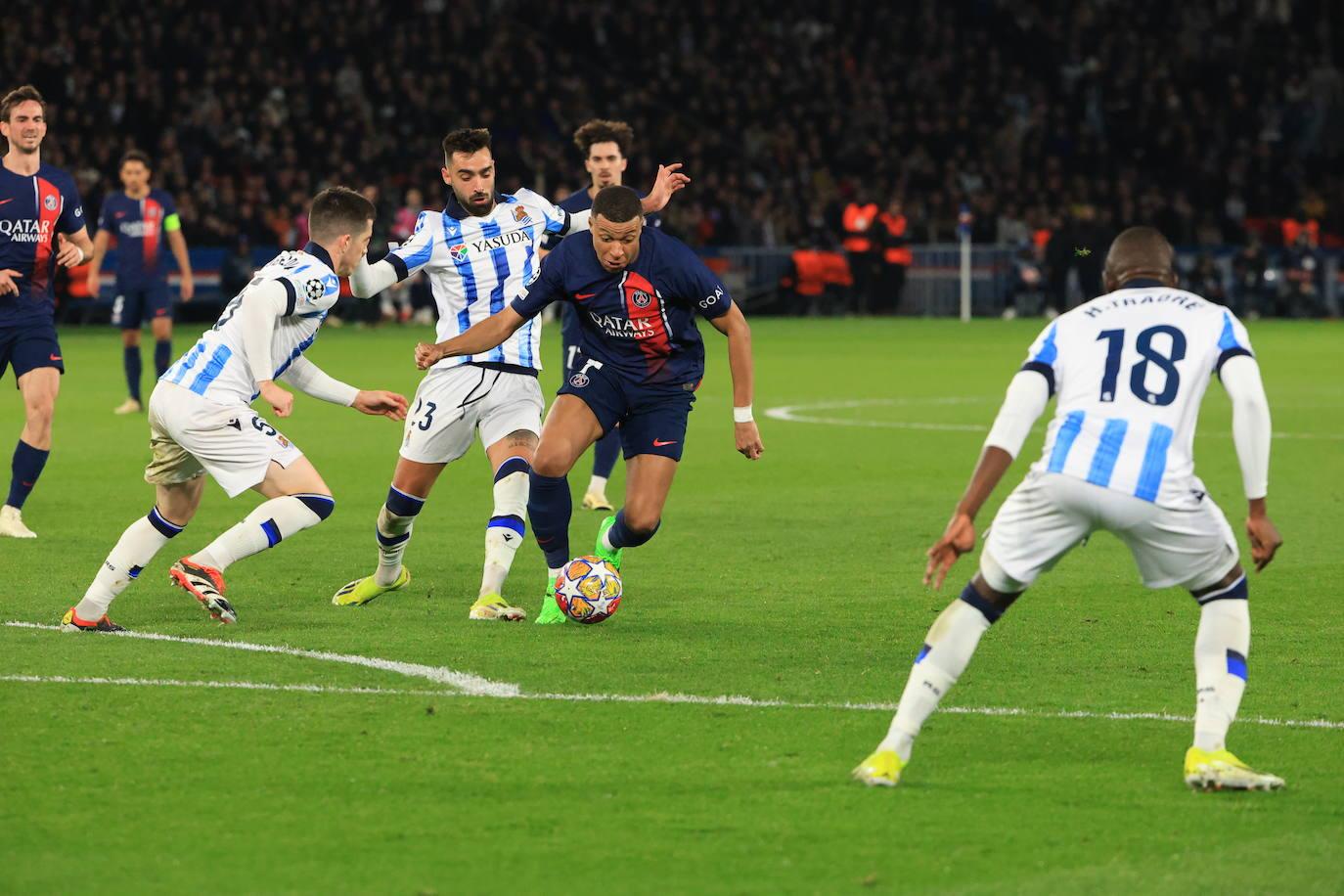 Las mejores imágenes del PSG - Real Sociedad