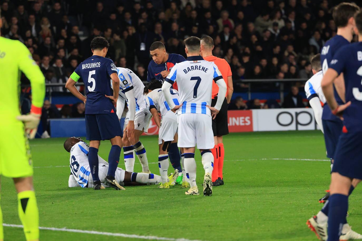 Las mejores imágenes del PSG - Real Sociedad
