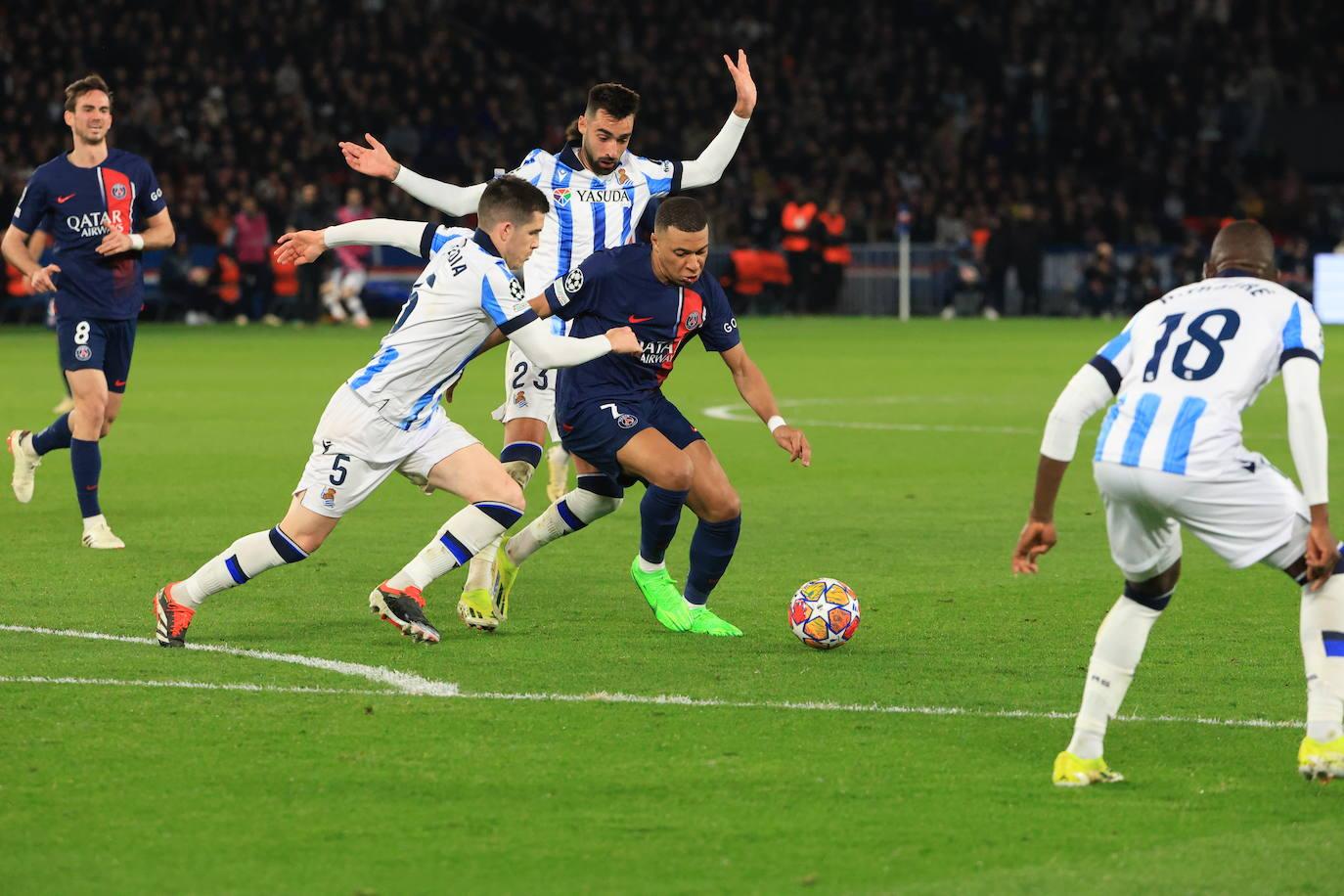 Las mejores imágenes del PSG - Real Sociedad