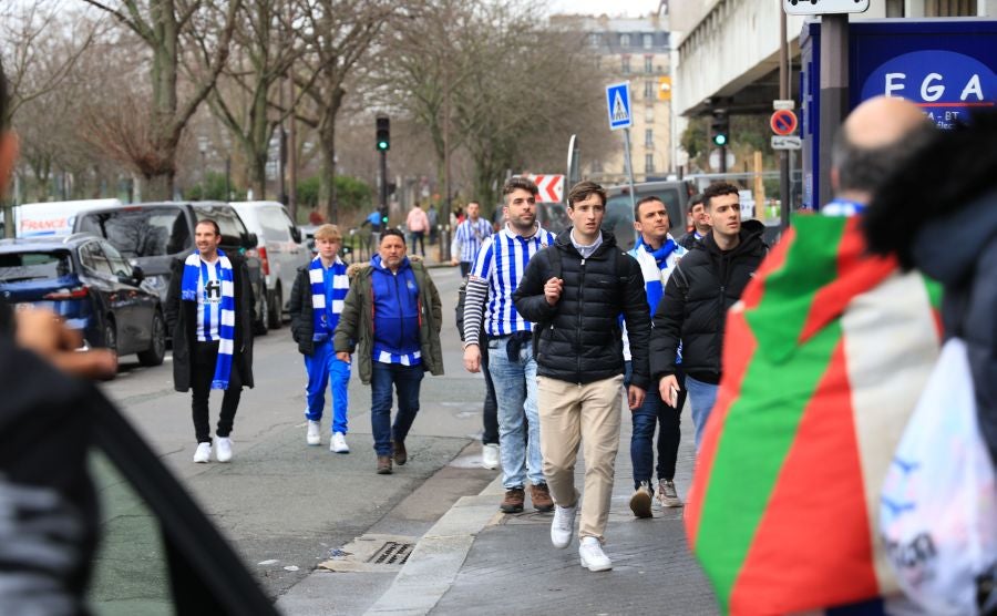 Desembarco txuri-urdin en París