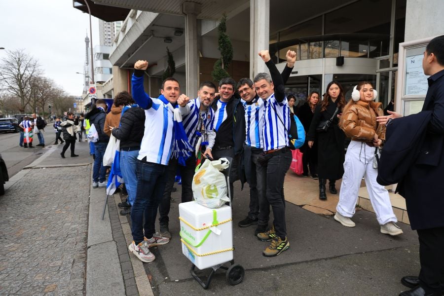 Desembarco txuri-urdin en París