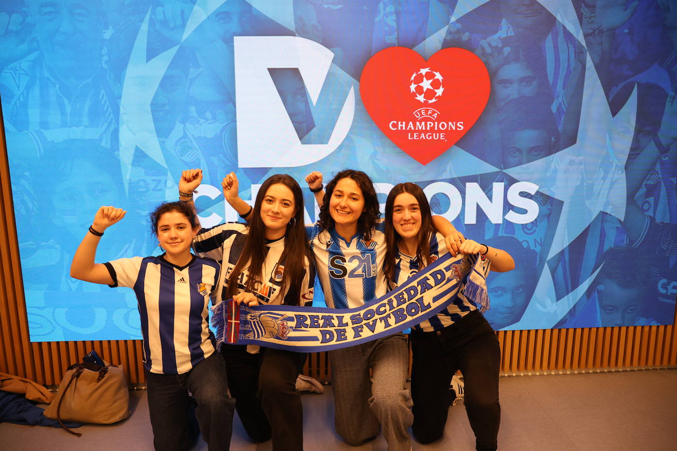 Noa Abreu, Eider Aldazabal, Gisela Prieto y Olartia Egaña.