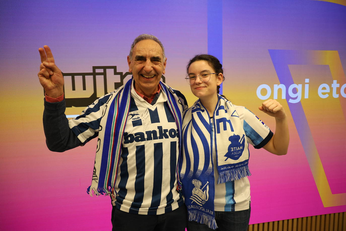 Fernando Gajate y Paula Gajate.