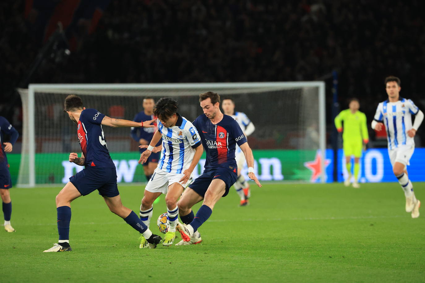 Las mejores imágenes del PSG - Real Sociedad