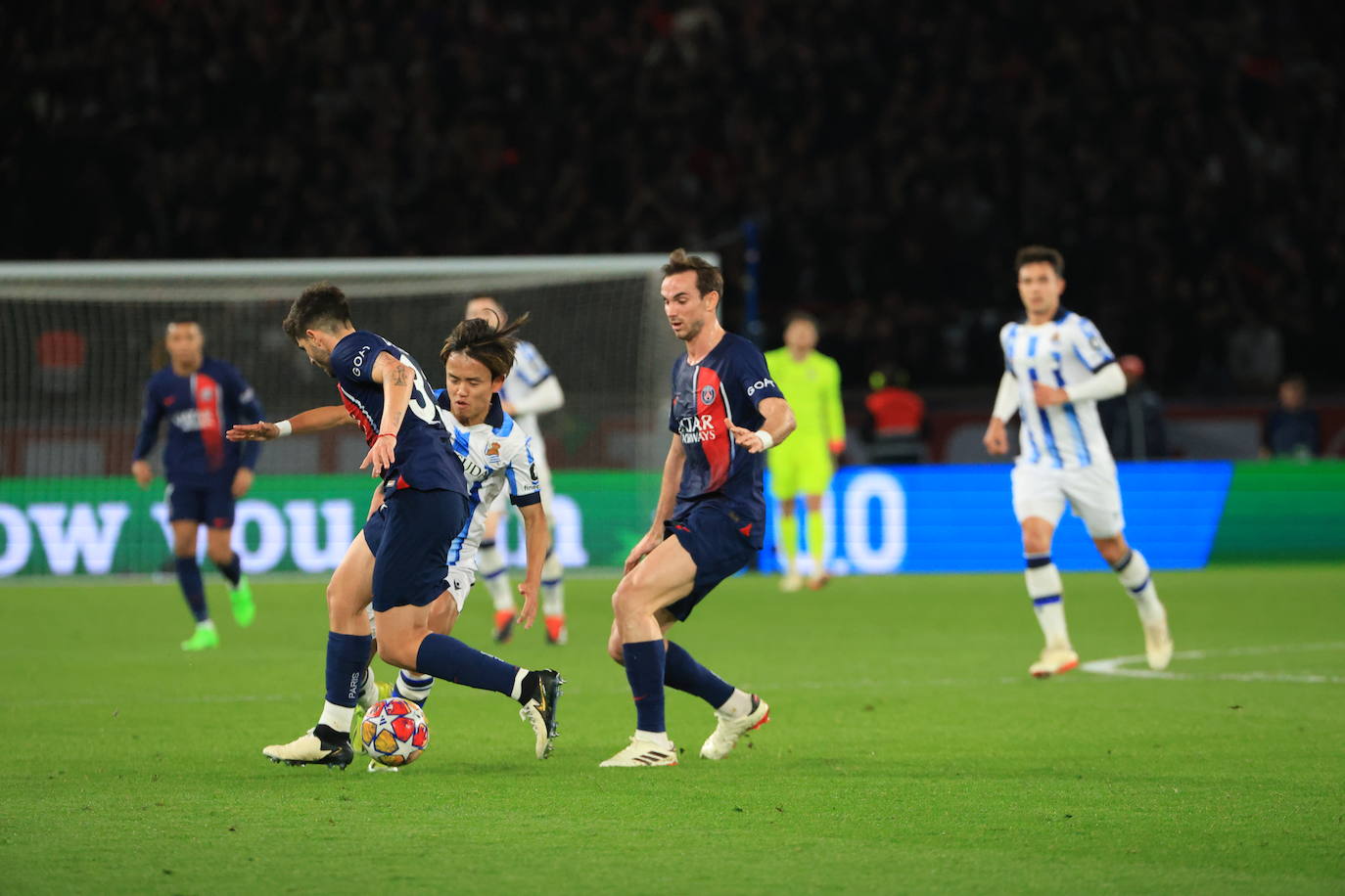 Las mejores imágenes del PSG - Real Sociedad