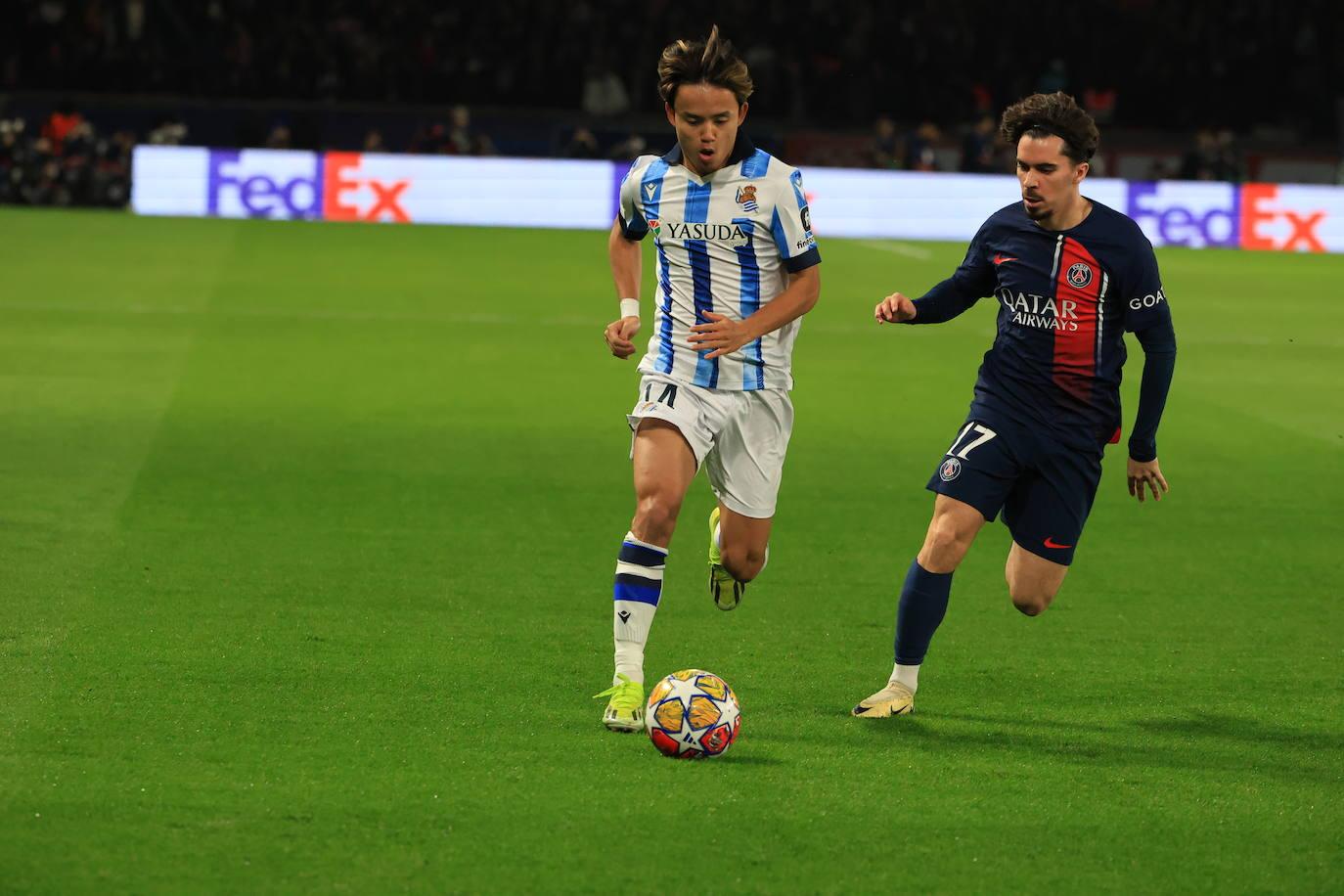 Las mejores imágenes del PSG - Real Sociedad