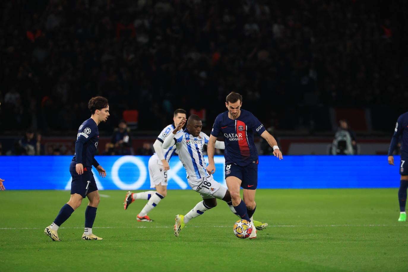 Las mejores imágenes del PSG - Real Sociedad