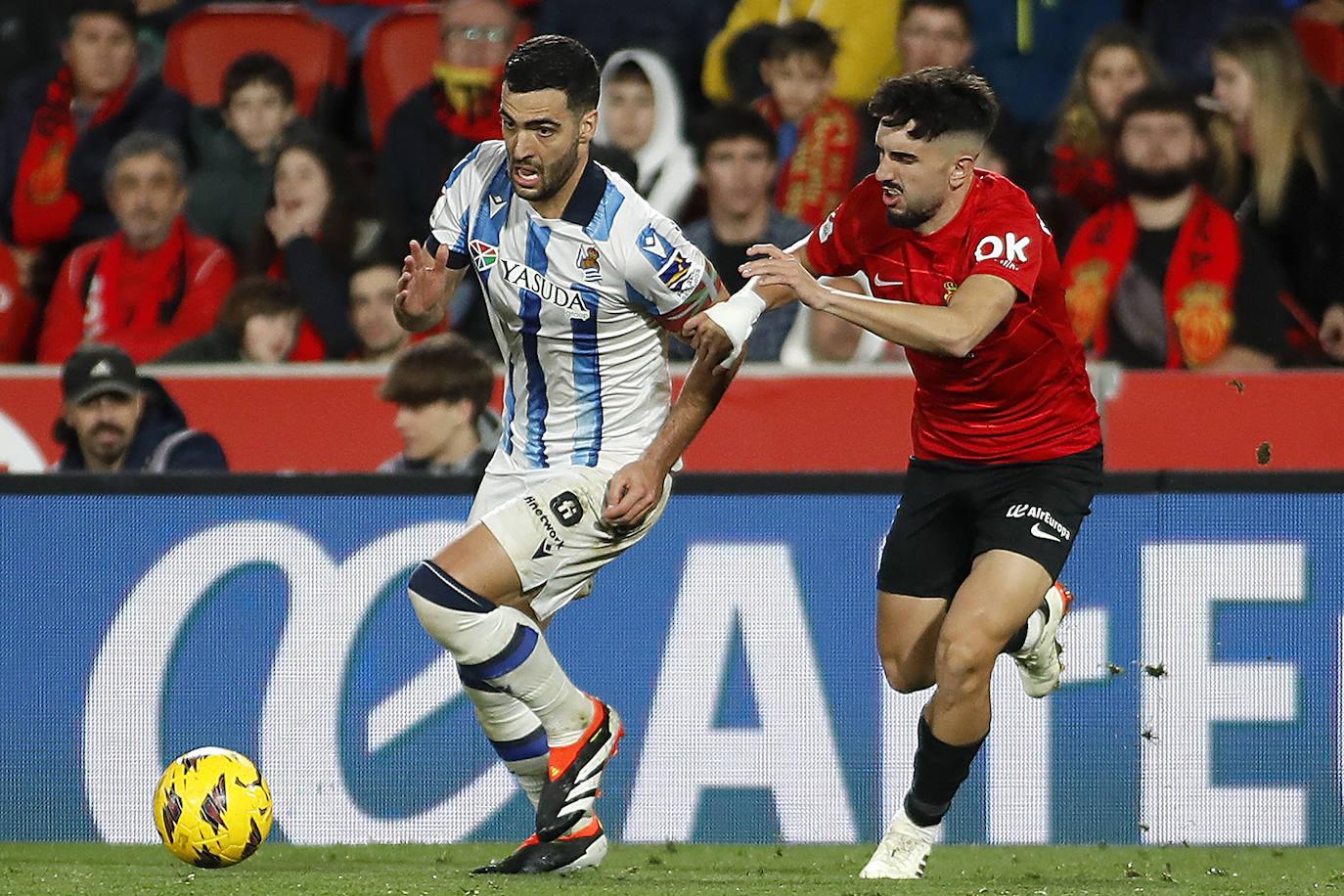 Las mejores imágenes del Mallorca - Real Sociedad