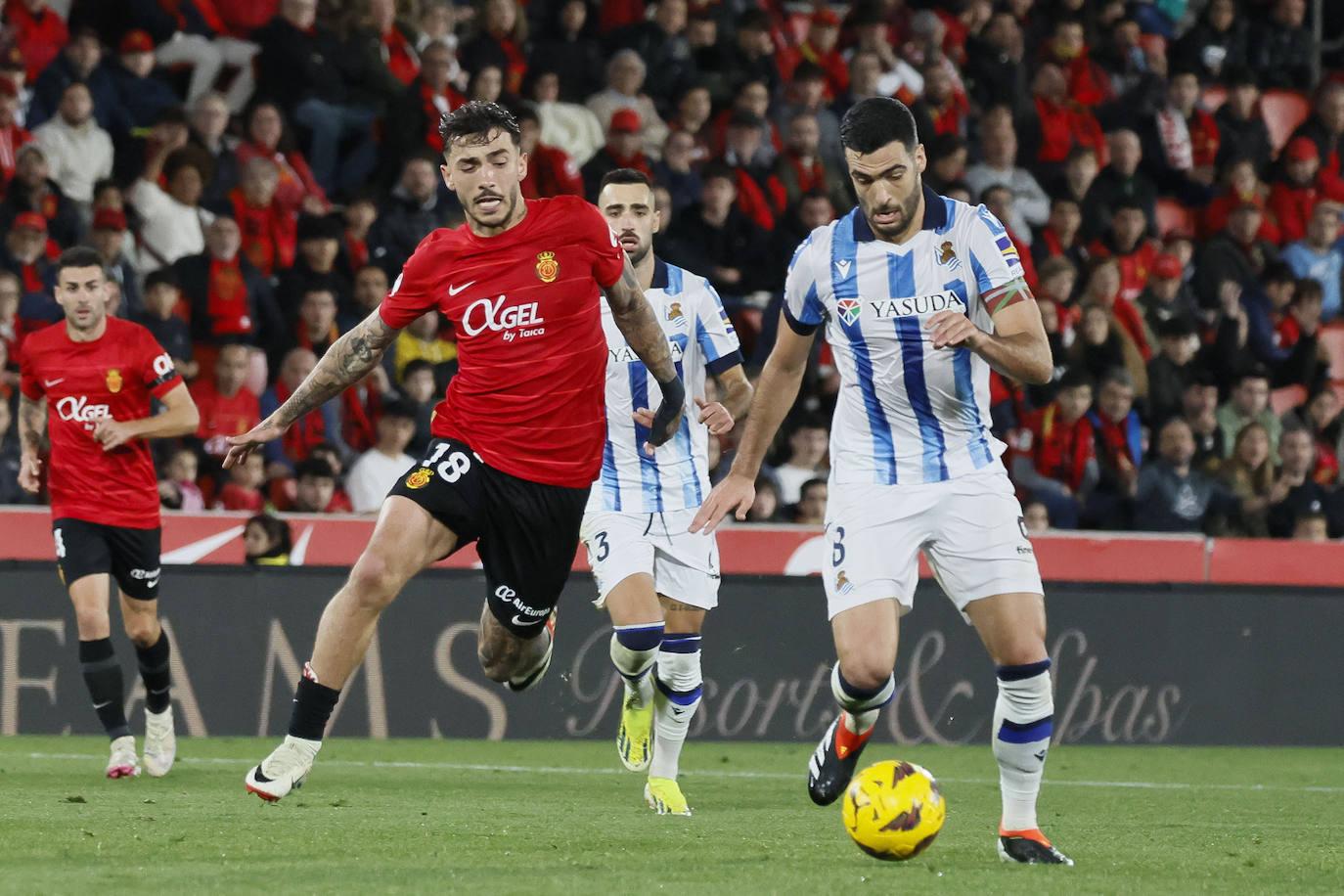 Las mejores imágenes del Mallorca - Real Sociedad