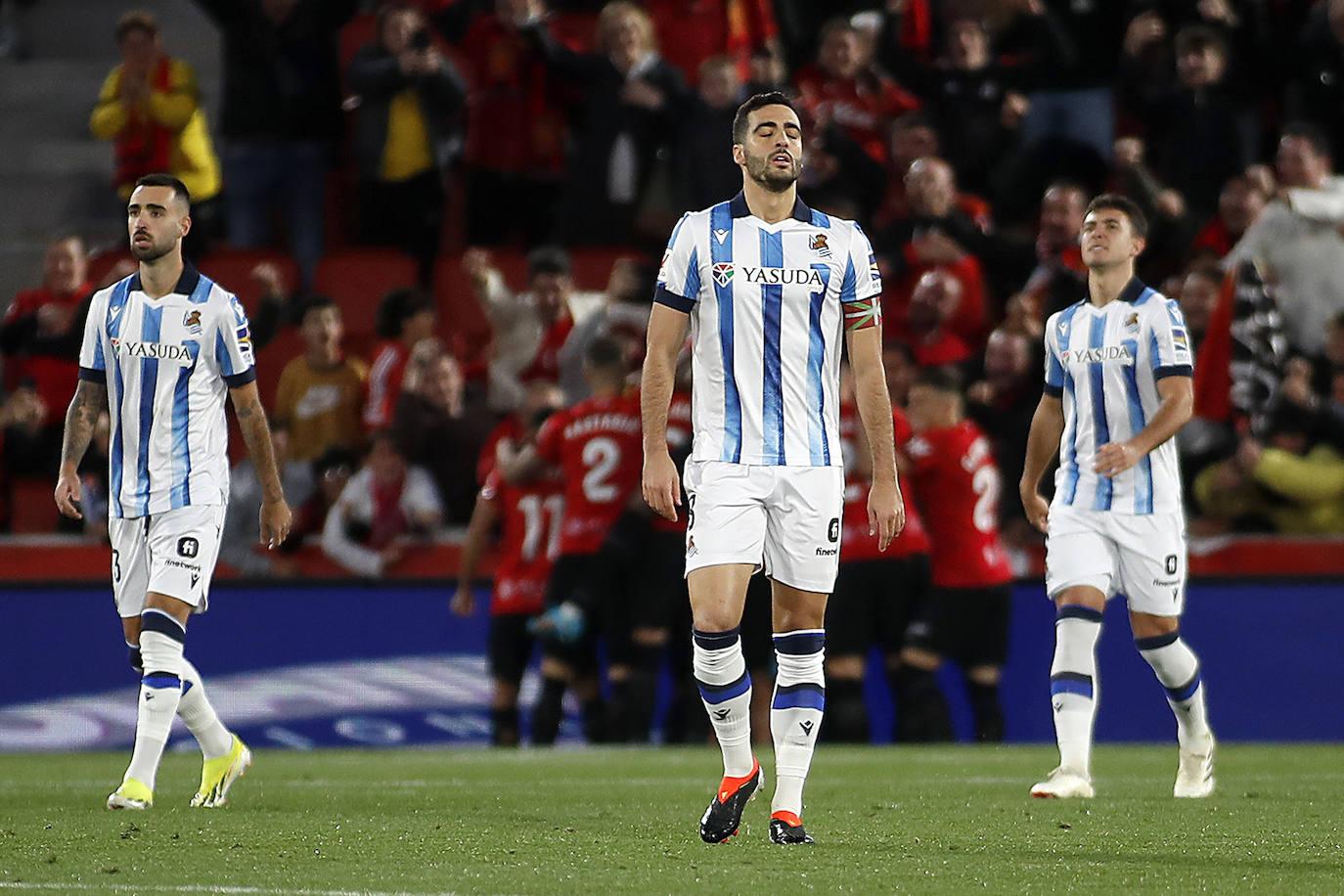 Las mejores imágenes del Mallorca - Real Sociedad