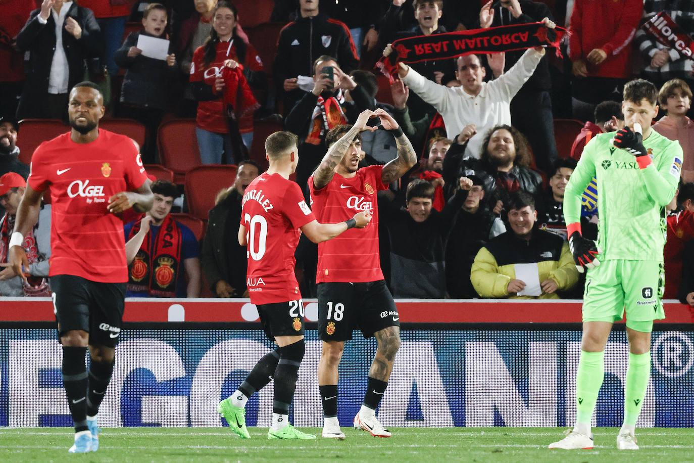 Las mejores imágenes del Mallorca - Real Sociedad