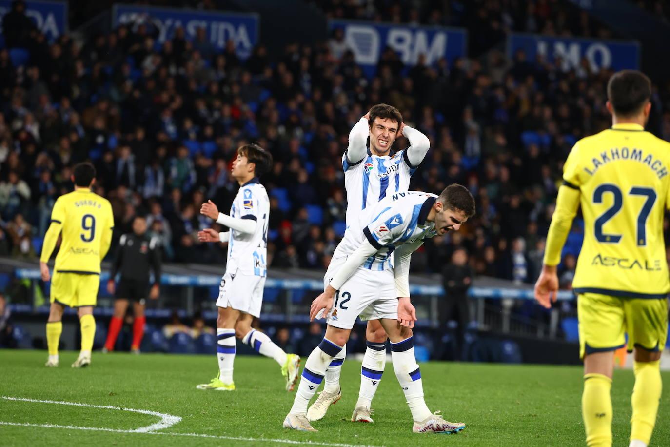 Las mejores imágenes del Villarreal - Real Sociedad