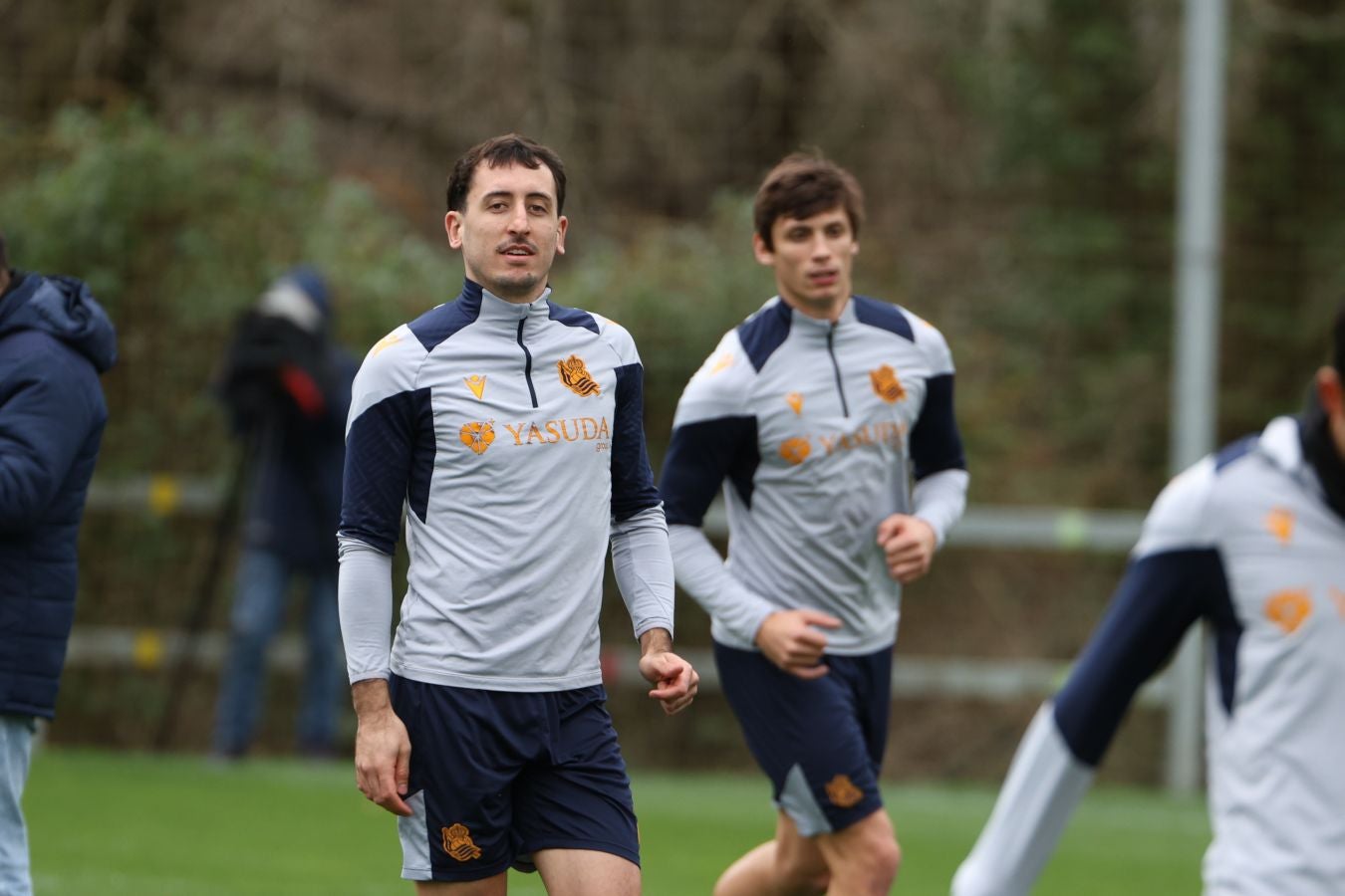 El último entrenamiento de la Real, en imágenes