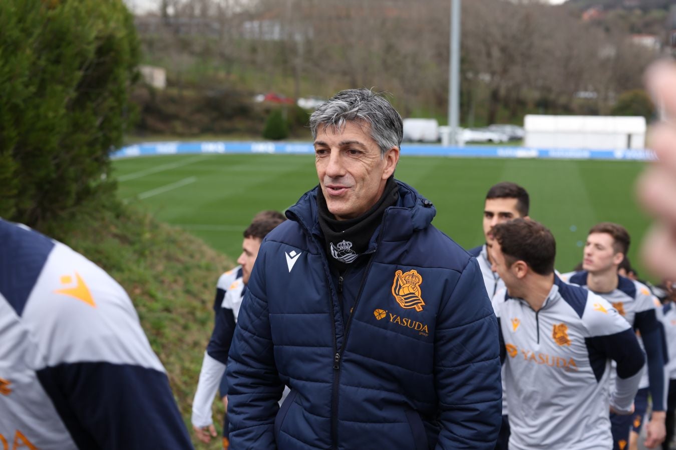 El último entrenamiento de la Real, en imágenes