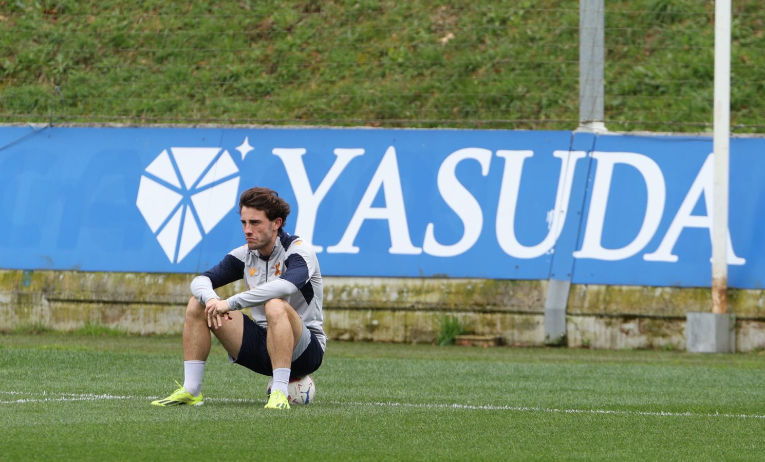 El último entrenamiento de la Real, en imágenes