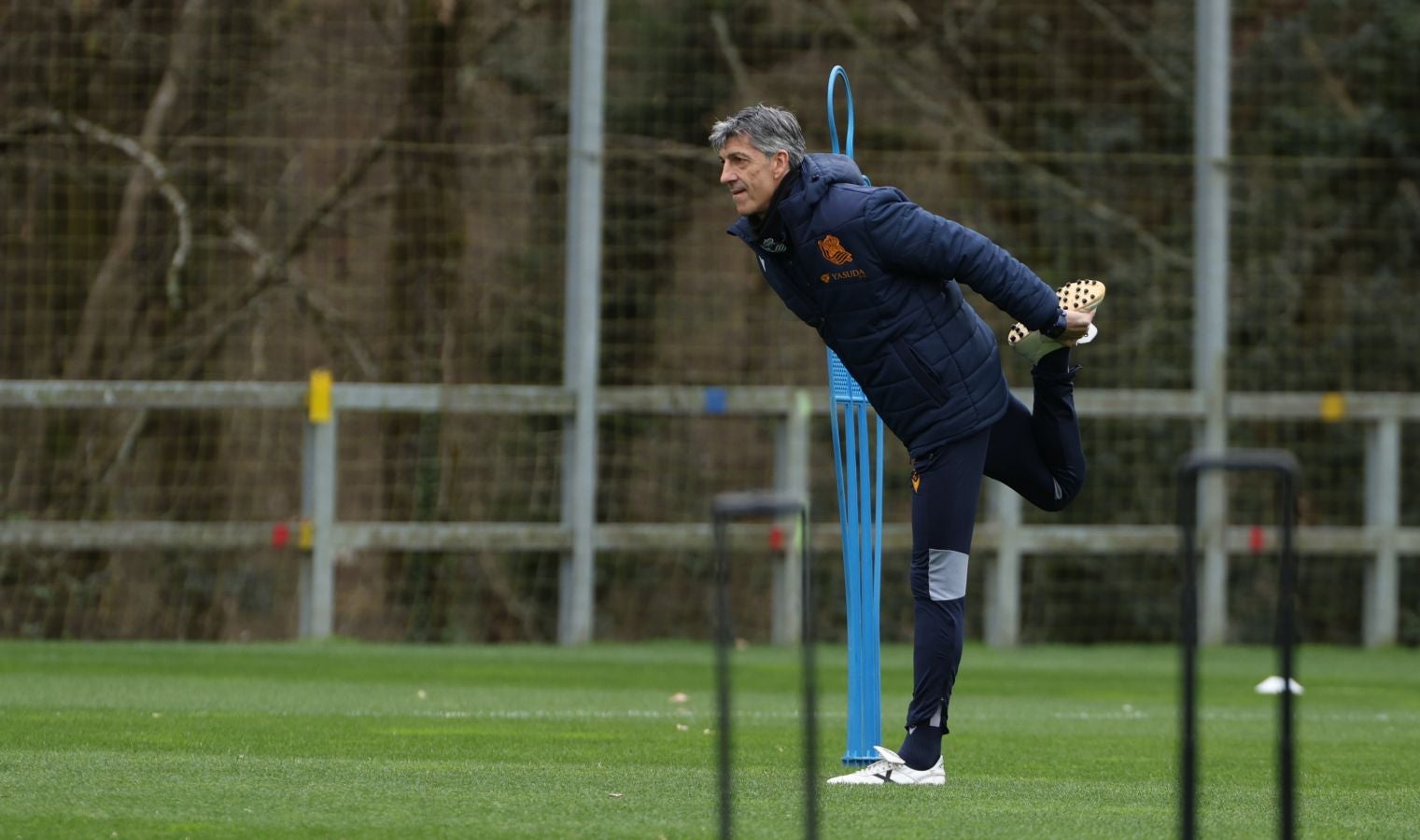 El último entrenamiento de la Real, en imágenes