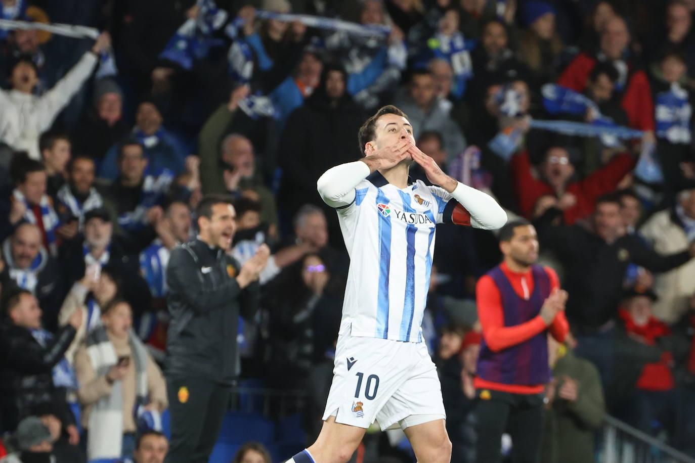 Las mejores imágenes del Real Sociedad - Mallorca