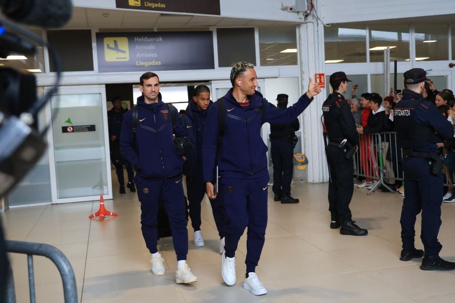 El PSG ya está en Gipuzkoa