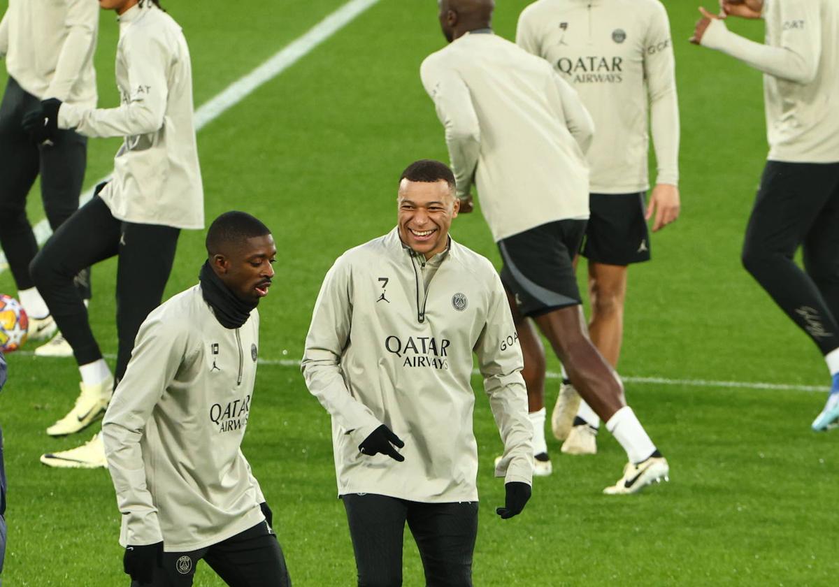 El PSG ya entrena en Anoeta