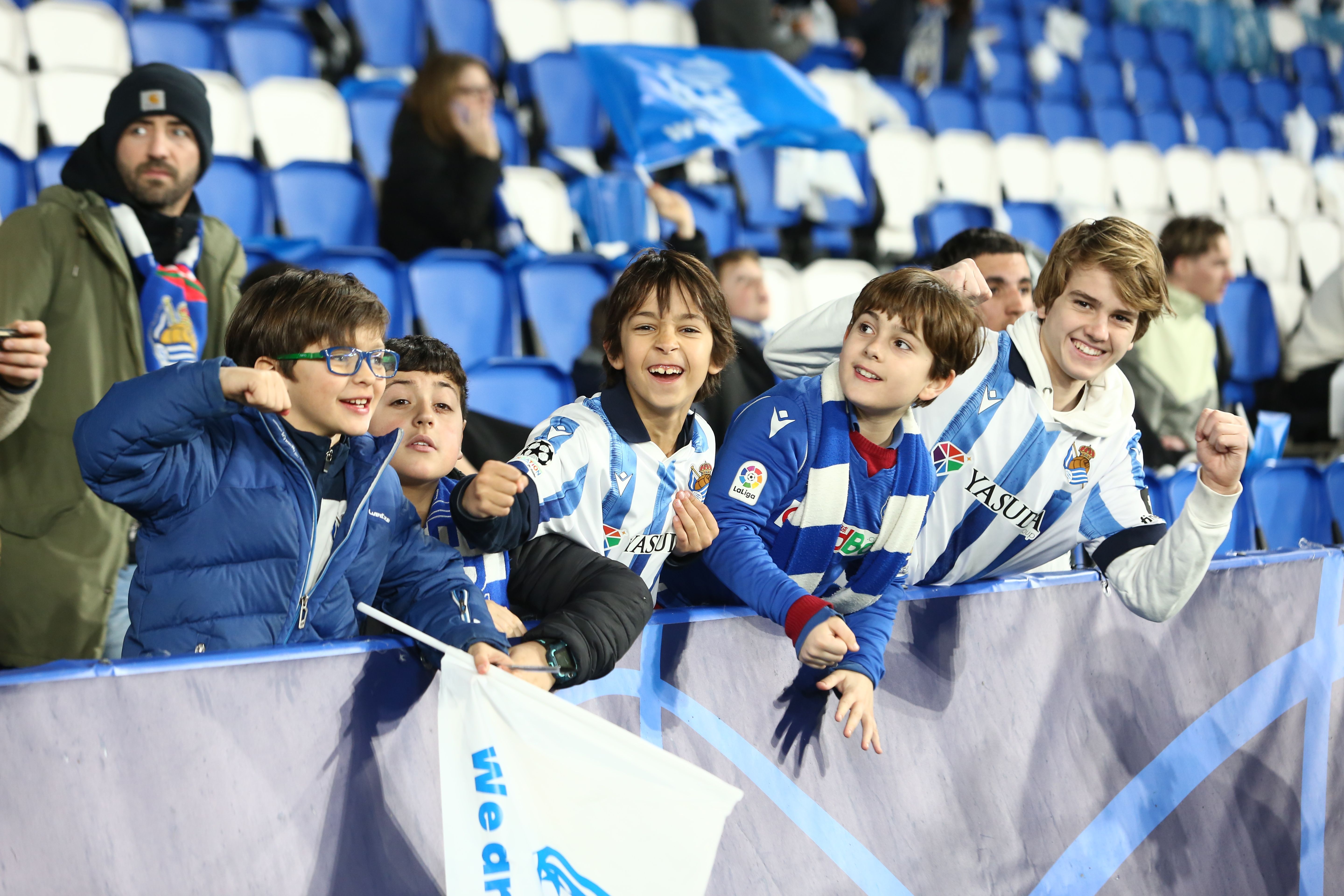 ¿Has estado en el Reale Arena? Búscate en la grada