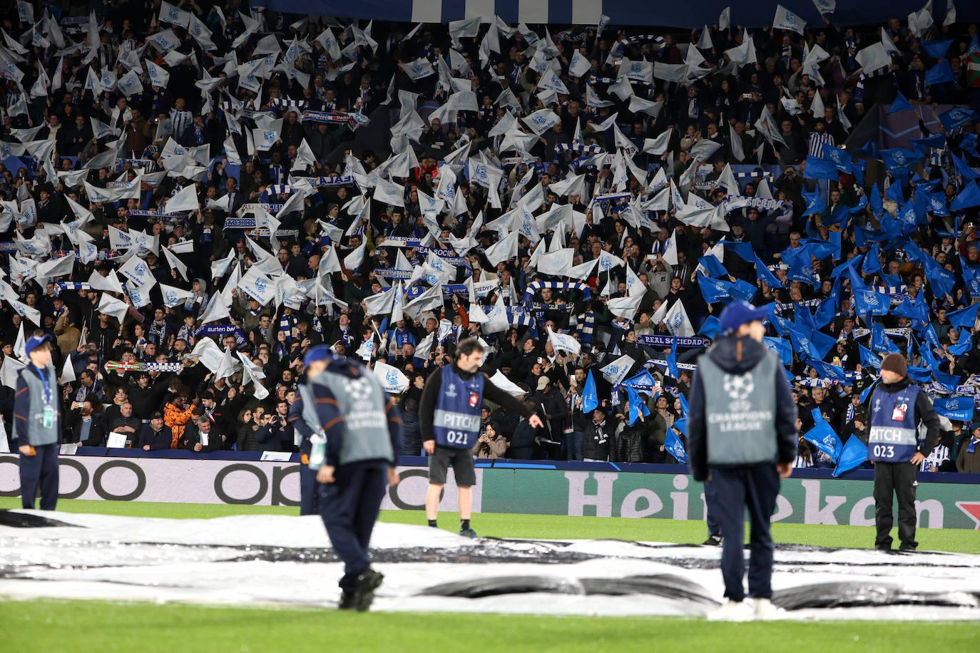 Las mejores imágenes del Real Sociedad - PSG