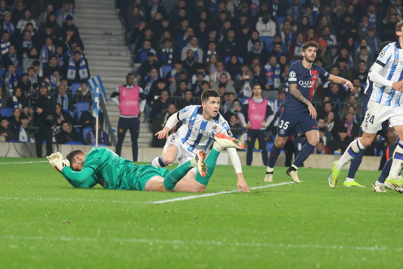 Las mejores imágenes del Real Sociedad - PSG